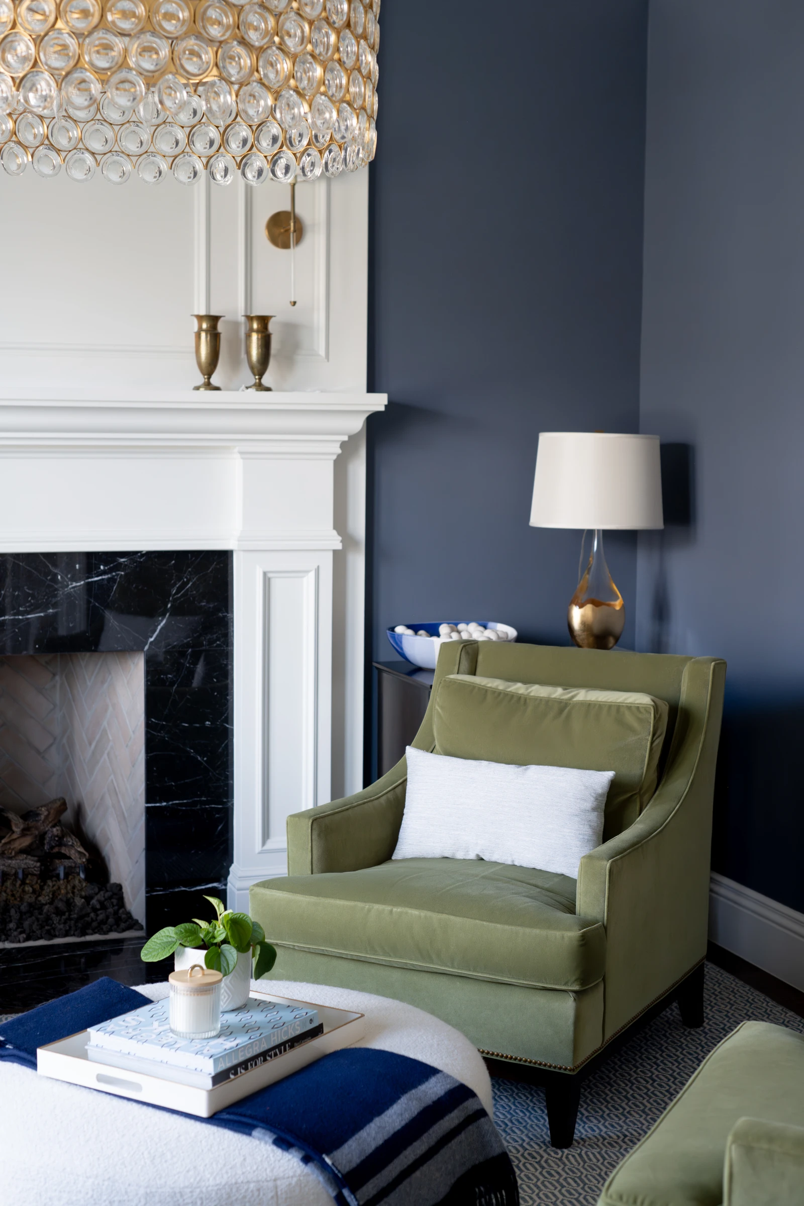 Mom with baby by tree